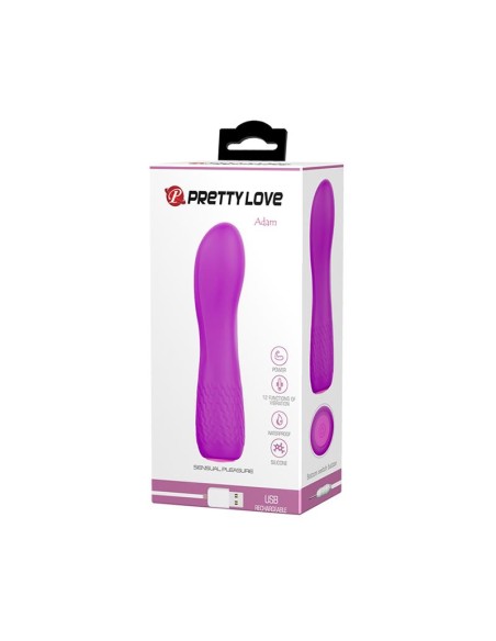 Adam Vibrador 12 Funciones Purpura