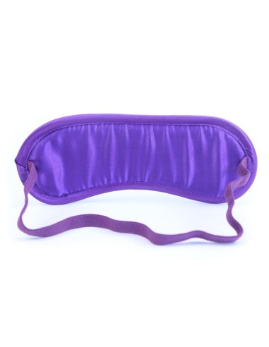 Antifaz de Saten Purpura