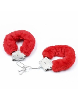 Esposas de Metal para Munecas con Pelo Rojo 2