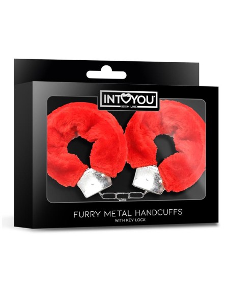 Esposas de Metal para Munecas con Pelo Rojo