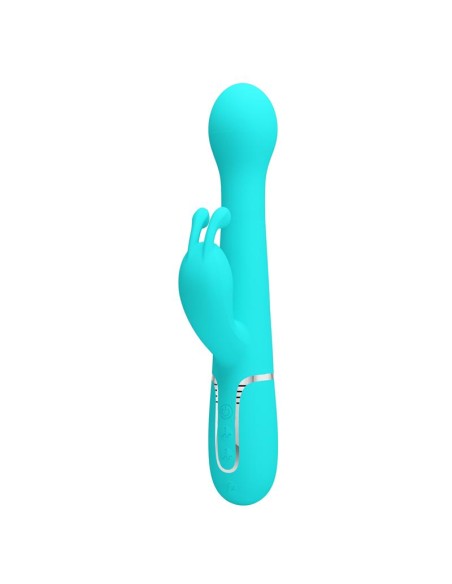 Vibrador con Thrusting y Bolas Rotatorias Dejon Azul