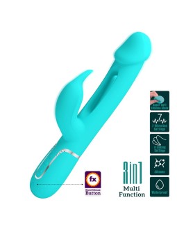 Vibrador con Lengua Kampas Verde 2