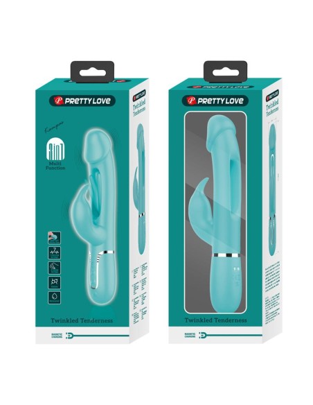 Vibrador con Lengua Kampas Verde