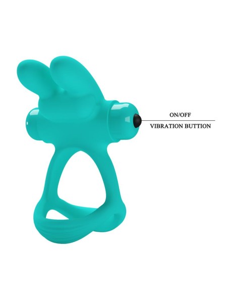 Anillo para el Pene con Vibracion Passionate Dante Verde