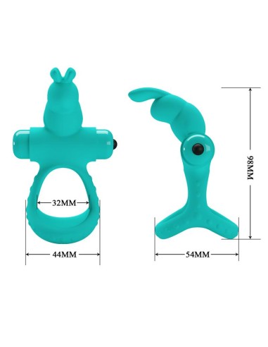 Anillo para el Pene con Vibracion Passionate Figgy Verde