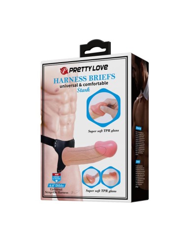 Arnes con Dildo Hueco Stark