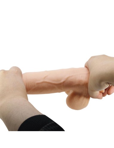 Vibrador Realista con Control Remoto Doble Densidad y Piel Deslizante