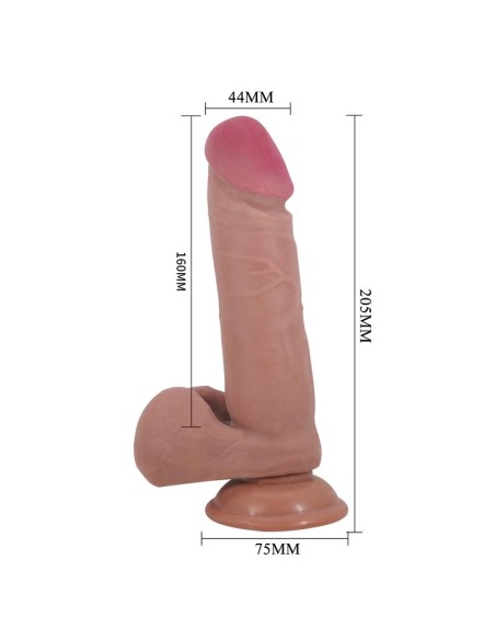 Dildo con Piel Deslizante 205 cm