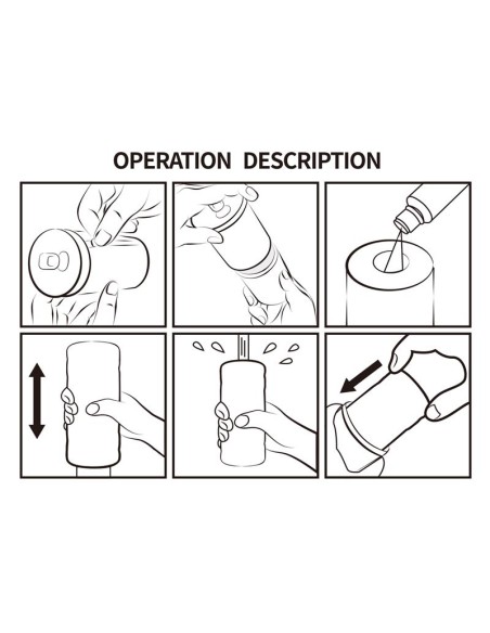 Masturbador Manual en Lata 3D