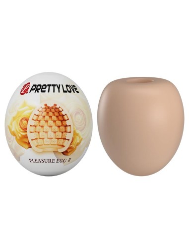 Huevo Masturbador Pleasure Egg II Naranja