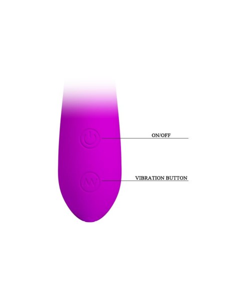 Pretty Love Vibrador Nigel Color Purpura