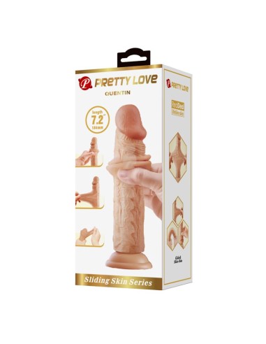 Dildo con Piel Deslizante 184 cm