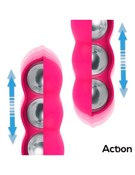 Beany Huevo Vibrador y Entrenador Suelo Pelvico con Empuje