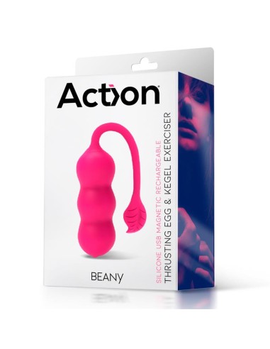 Beany Huevo Vibrador y Entrenador Suelo Pelvico con Empuje