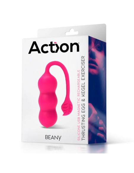 Beany Huevo Vibrador y Entrenador Suelo Pelvico con Empuje