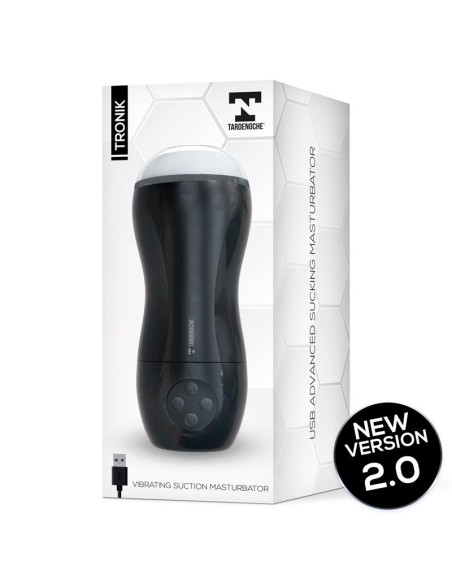 Tronik 20 Masturbador con Succion y Vibracion USB