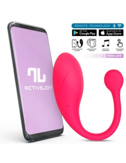 Bulby Huevo Vibrador con APP Rosa Intenso