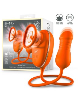 Lizer Pro Estimulador con Lengua Oscilante Bomba de Vacio y Huevo con Up and Down