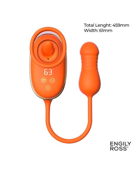Lizer Pro Estimulador con Lengua Oscilante Bomba de Vacio y Huevo con Up and Down