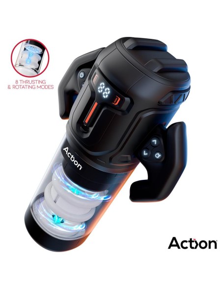 Zyon Masturbador Automatico Avanzado con Up and Down y Rotacion