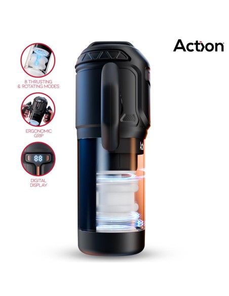 Zyon Masturbador Automatico Avanzado con Up and Down y Rotacion