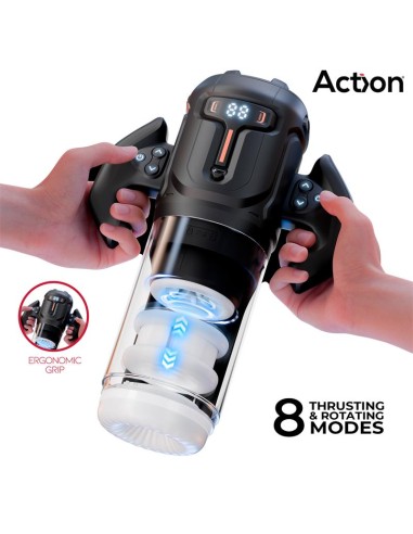 Zyon Masturbador Automatico Avanzado con Up and Down y Rotacion