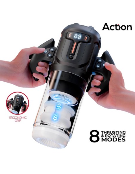 Zyon Masturbador Automatico Avanzado con Up and Down y Rotacion