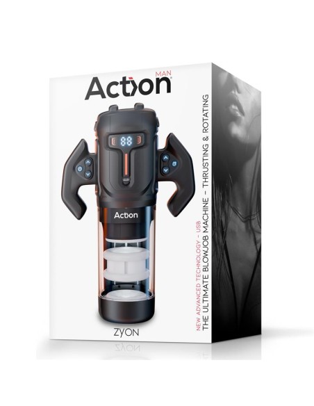 Zyon Masturbador Automatico Avanzado con Up and Down y Rotacion