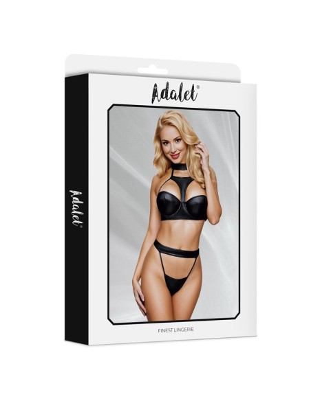 Addis Set Sujetador con Choker y Tanga Alto