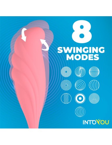 Huevo Vibrador con Movimiento Waving con APP USB