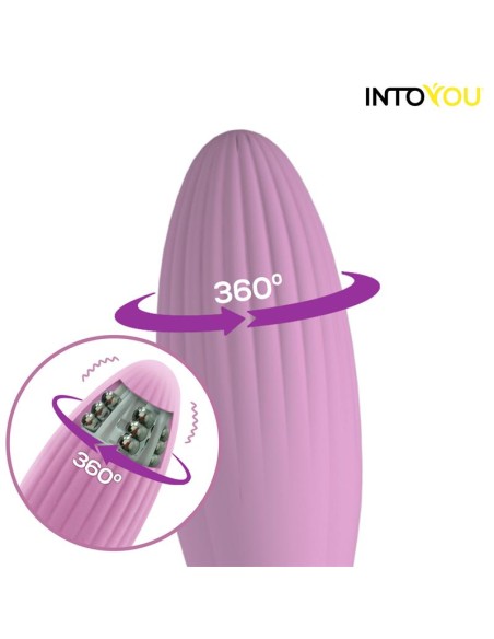Huevo Vibrador con Bolas Internas con Rotacion y APP USB