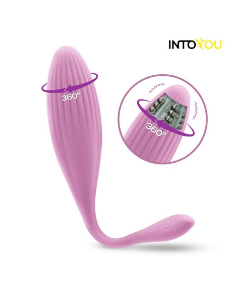 Huevo Vibrador con Bolas Internas con Rotacion y APP USB