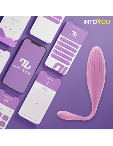 Huevo Vibrador con Bolas Internas con Rotacion y APP USB