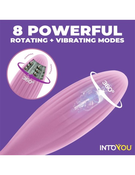 Huevo Vibrador con Bolas Internas con Rotacion y APP USB