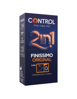 2 in 1 Finissimo Original 6 uds