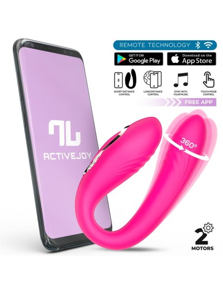 Couty Juguete para Parejas con Oscilacion 360º con APP