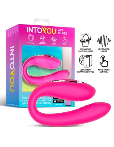 Couty Juguete para Parejas con Oscilacion 360º con APP