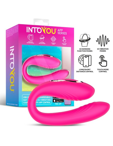 Couty Juguete para Parejas con Oscilacion 360º con APP