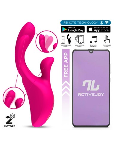 Derek Vibrador con Movimiento Finger 3 Motores y APP