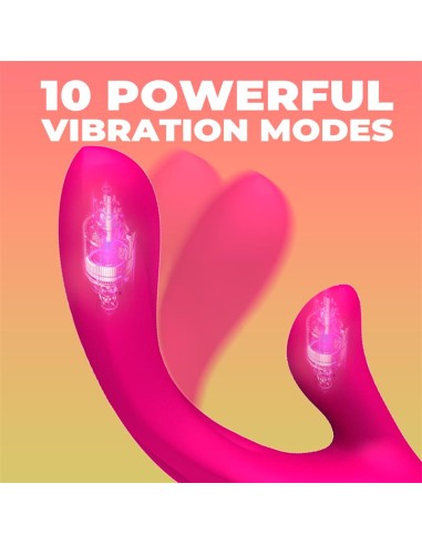 Derek Vibrador con Movimiento Finger 3 Motores y APP