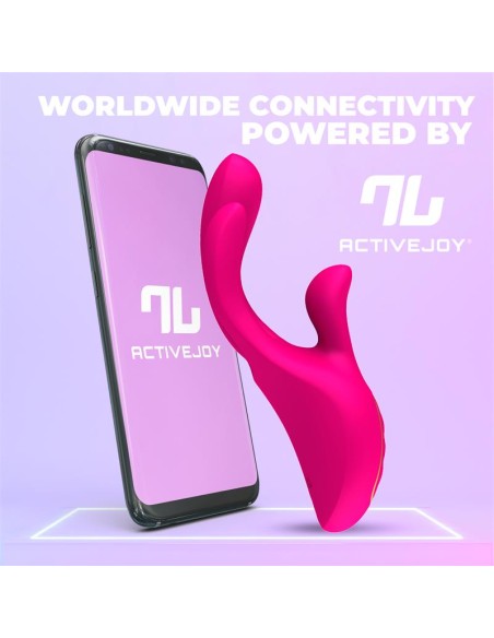 Derek Vibrador con Movimiento Finger 3 Motores y APP