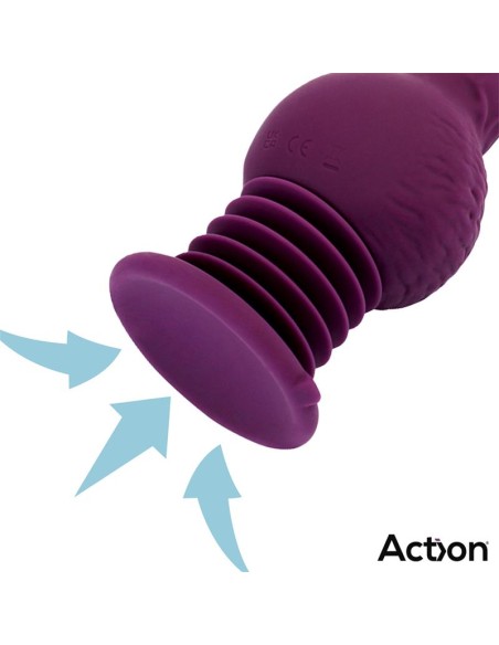 Booster Vibrador con Thrusting Ultra Jet Thruster con Potente Ventosa