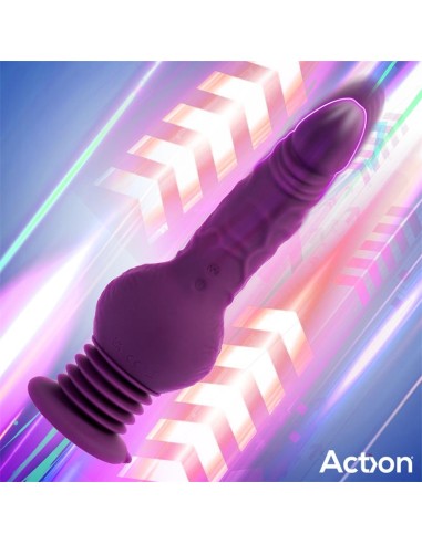Booster Vibrador con Thrusting Ultra Jet Thruster con Potente Ventosa