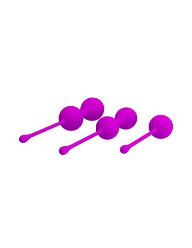 Pack 3 Bolas Kegel Color Rosa
