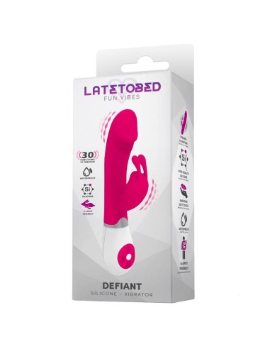 Defiant Vibrador con Conejito Silicona