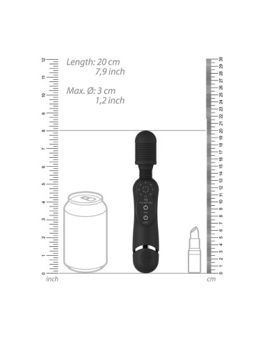 Masajeador Flexible Silicona Negro