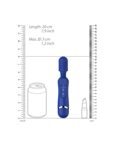 Masajeador Felxible Silicona Azul