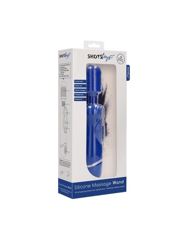 Masajeador Felxible Silicona Azul