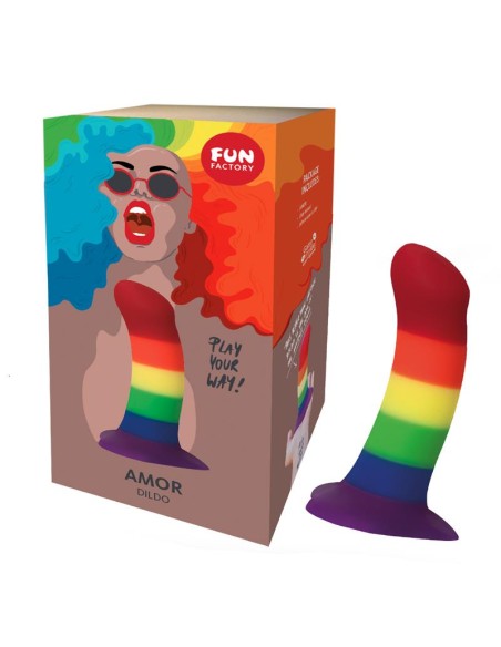 Amor Dildo Rainbow