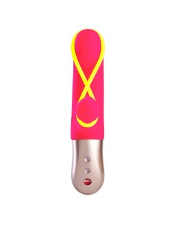 Amorino Vibrador del Punto G Pink Neon Yellow 2
